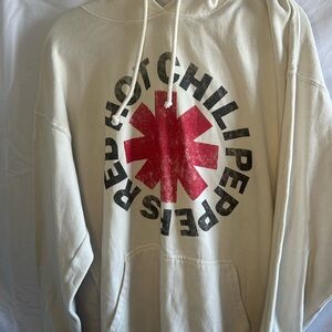 Red Hot Chili Peppers Cream Hoodie